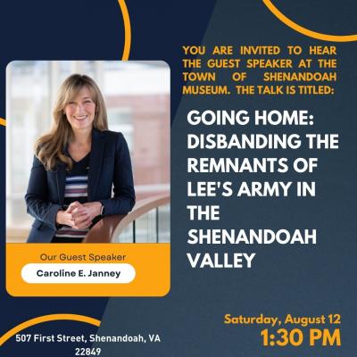 Guest Speaker Caroline Janney
