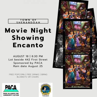 Encanto Movie Night Flyer