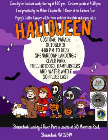 Halloween Costume Parade Flyer