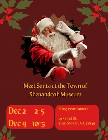 Santa at the Museum Flyer