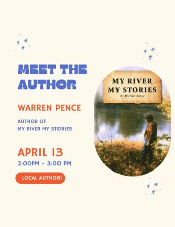 2024 Meet the Author Flyer Warren Pence