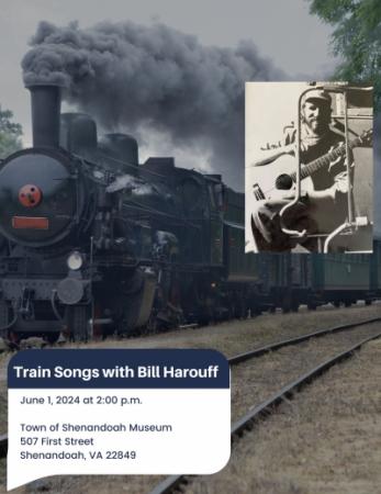 Train Songs with Bill Harouff Flyer