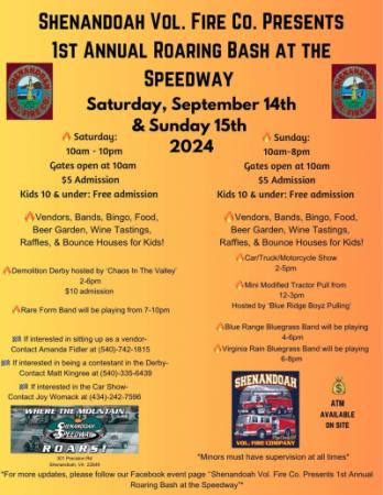 Roaring Bash Flyer