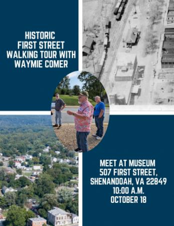 Historic First Street Walking Tour Flyer